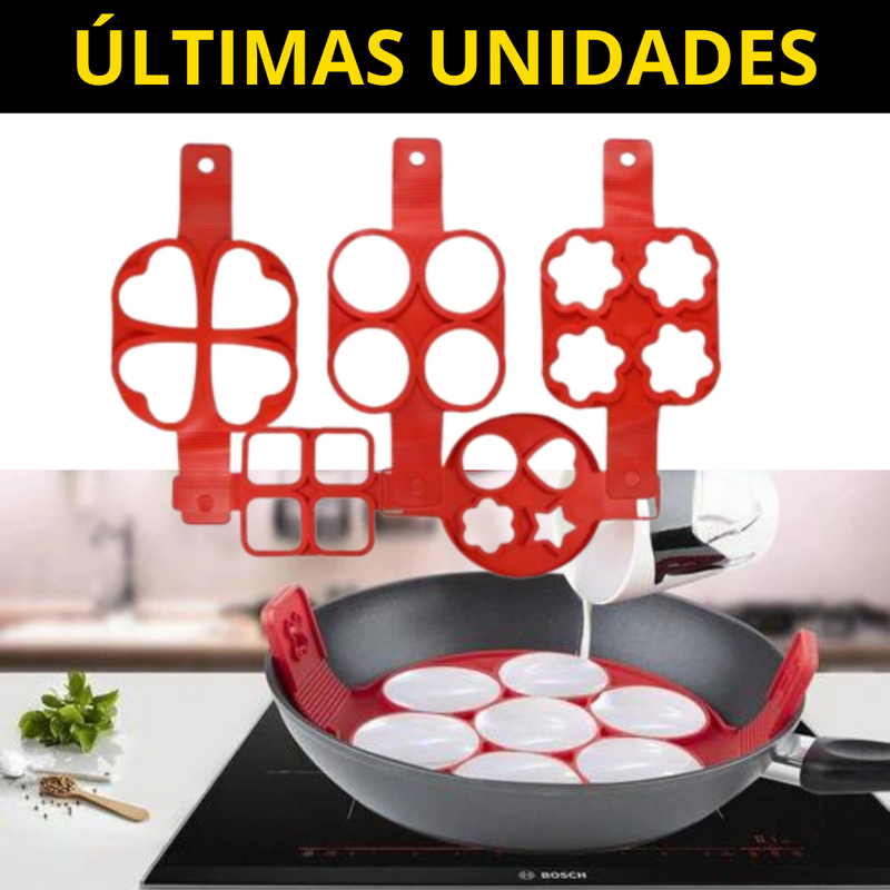 Molde de Panqueca Anti-aderente 4 em 1 - Marzochi