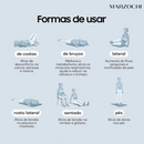 KIT: Tapete Massageador de Acupressão Marzochi +(Almofada e Bolsa de Brinde)