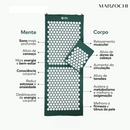 KIT: Tapete Massageador de Acupressão Marzochi +(Almofada e Bolsa de Brinde)