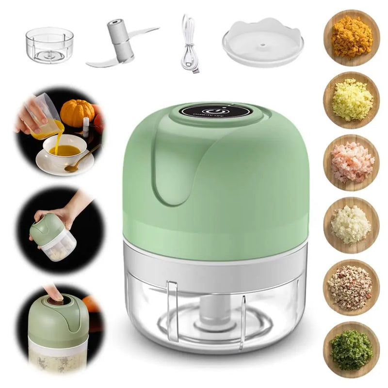 Mini Triturador Elétrico Portátil USB