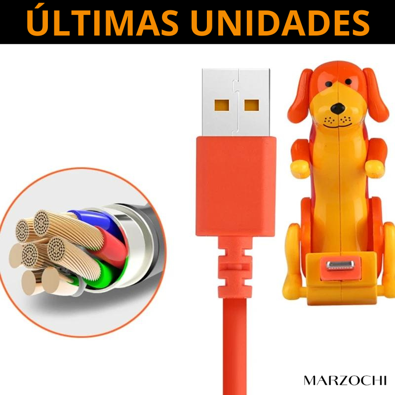 Cabo de Carregamento Rápido - Design inovador e divertido (ÚLTIMAS UNIDADES)